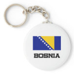 Bosnia Flag Key Chain