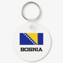 Bosnia Flag keychains by tshirtshirts Bosnia Flag keychains