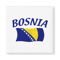 Bosnia Flag Fridge Magnets