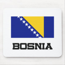 Bosnia Flag Mouse Mats