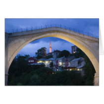 Bosnia-Hercegovina - Mostar. The Old Bridge 2 Greeting Cards