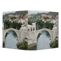 Bosnia-Hercegovina - Mostar. The Old Bridge Vinyl Binder