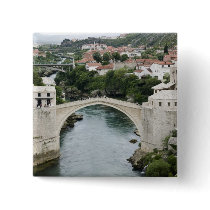 Bosnia-Hercegovina - Mostar. The Old Bridge Pins