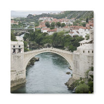 Bosnia-Hercegovina - Mostar. The Old Bridge Refrigerator Magnets