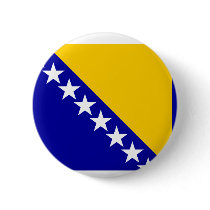 Bosnia Herzegovina Flag Button