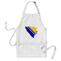 Bosnia Herzegovina flag map Aprons