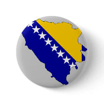 Bosnia Herzegovina flag map buttons by FlagStore Bosnia Herzegovina flag map buttons