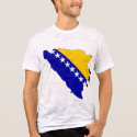 Bosnia Herzegovina flag map t-shirts