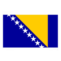 Bosnia Herzegovina Flag posters by coolcountry Bosnia Herzegovina Flag posters