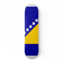 Bosnia Herzegovina Flag skateboards