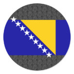 Bosnia Herzegovina Flag Sticker
