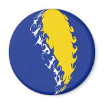 Bosnia Herzegovina Gnarly Flag magnets