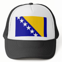 Bosnia Herzegovina High quality Flag Trucker Hat
