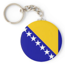 Bosnia Herzegovina High quality Flag Key Chain