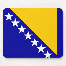 Bosnia Herzegovina High quality Flag Mousepads