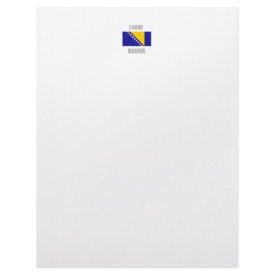 Bosnia-herzegovina Customized Letterhead by flagscrazy