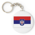 Bosnia Herzegovina Republika Srpska Flag Keychains