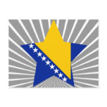 Bosnia+Herzegovina Star Post Card