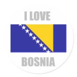 Bosnia-herzegovina Round Sticker