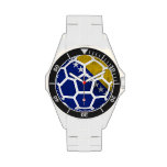 Bosnia Yellow Designer Watch