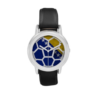 Bosnia-Herzegovina World Cup Soccer (Football) Wat Wristwatch