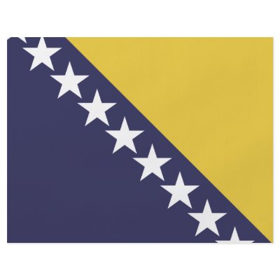 Bosnia Herzgovina Personalized Flyer by flagshirts