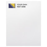 Bosnia Herzgovina Customized Letterhead