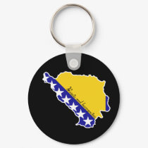 Bosnia Keychain by worldtees Bosnia Keychain