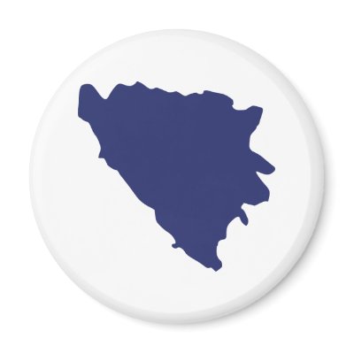 Bosnia Fridge Magnets by Thinkdifferent