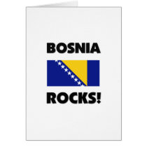 Bosnia Rocks cards by flagshirt Bosnia Rocks cards