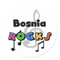 Bosnia Rocks stickers