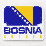 Bosnia Soccer Mousepad