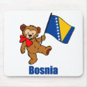 Bosnia Teddy Bear mousepads