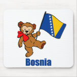 Bosnia Teddy Bear Mouse Pads