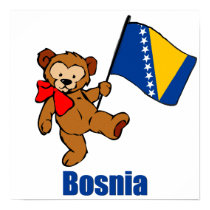 Bosnia Teddy Bear posters by nitsupak Bosnia Teddy Bear posters