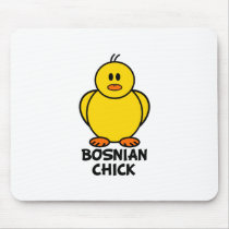 Bosnian Chick mousepads