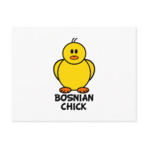 Bosnian Chick Postcards