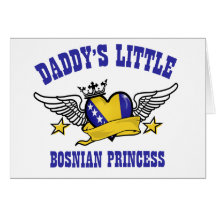 Bosnian Princess Greeting Cards