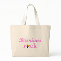 Bosnians Rock - Cute Pink Canvas Bag