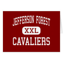 Bosque de Jefferson - Cavaliers - alto - bosque Tarjeta
