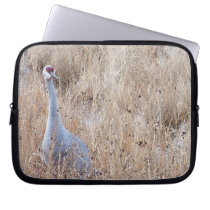 Bosque del Apache NWR Crane Laptop Sleeve laptop sleeves