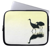Bosque del Apache NWR Cranes Laptop Sleeve laptop sleeves