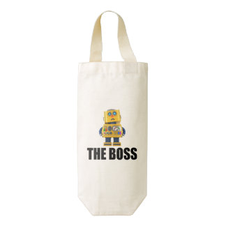 Boss Bolsa Para Botella De Vino Zazzle HEART