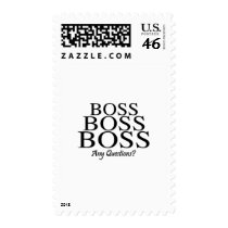 Boss Boss Boss, Any Questions? postage