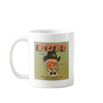 Boss Brand Produce Vintage Ad mugs