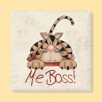 Boss Cat magnets