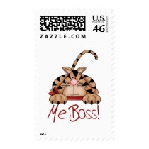 Boss Cat postage