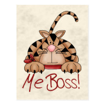 Boss Cat Postcards