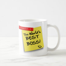 BOSS del MUNDO del poste MEJOR - taza