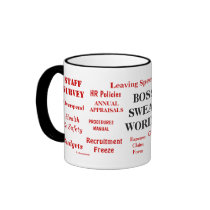 Boss Gift Mug - Annoying ! - Boss Swear Words